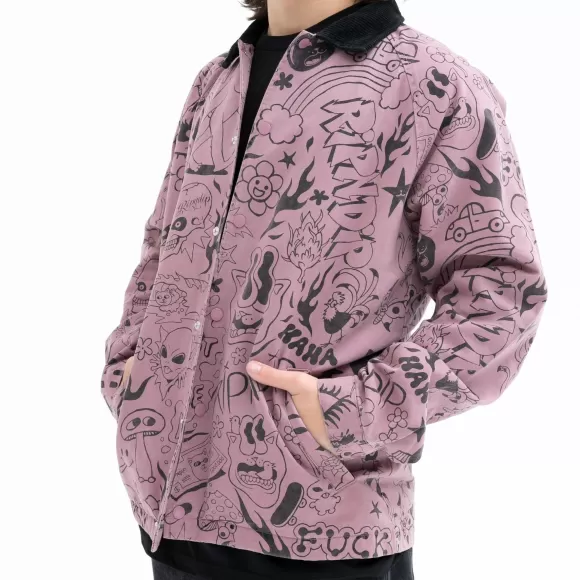 Ripndip Jackets | We Don'T Care Coaches Jacket