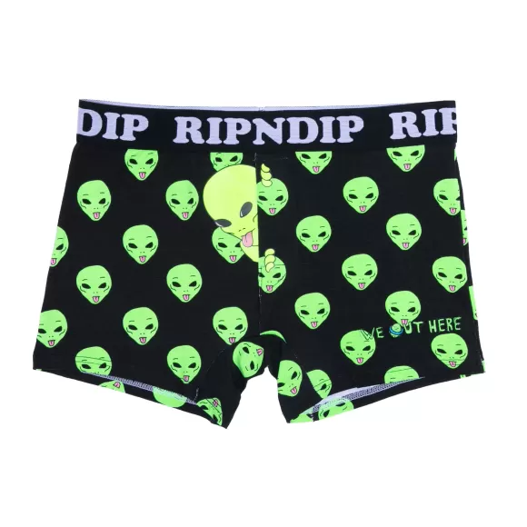 Ripndip Boxers | We Out Here Boxers Black