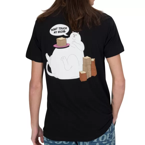 Ripndip Shorts Sleeve Tees | Yay Bread Tee Black