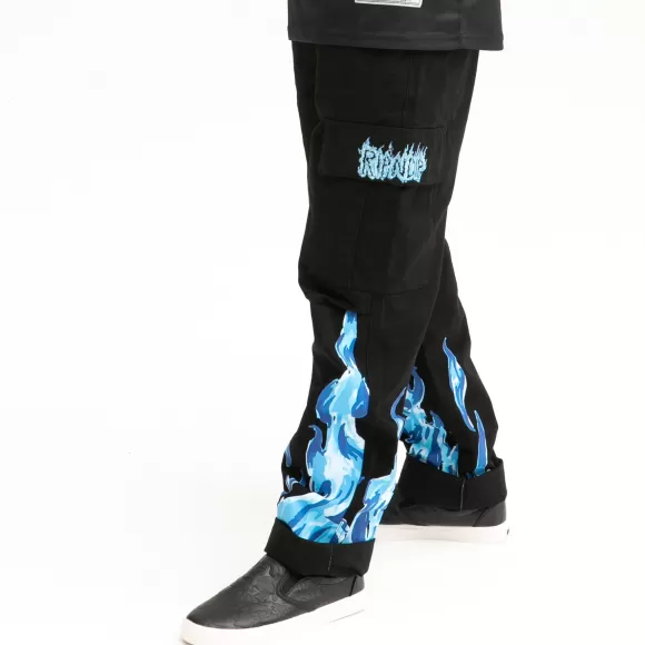 Ripndip Pants | Zeta Cargo Pants Black